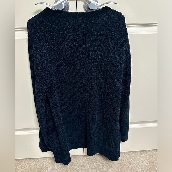 MATTY M dark blue cardigan - Picture 3 of 5